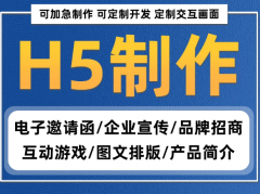 活动邀请函 H5 制作，高级感一键转发