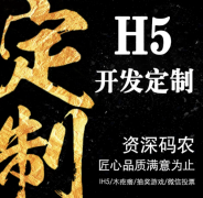H5 加急定制服务，快速出稿当天交付